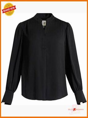 Plus-Size Long Sleeve V-Neck Pleated Tunic Top for Work and Casual Wear